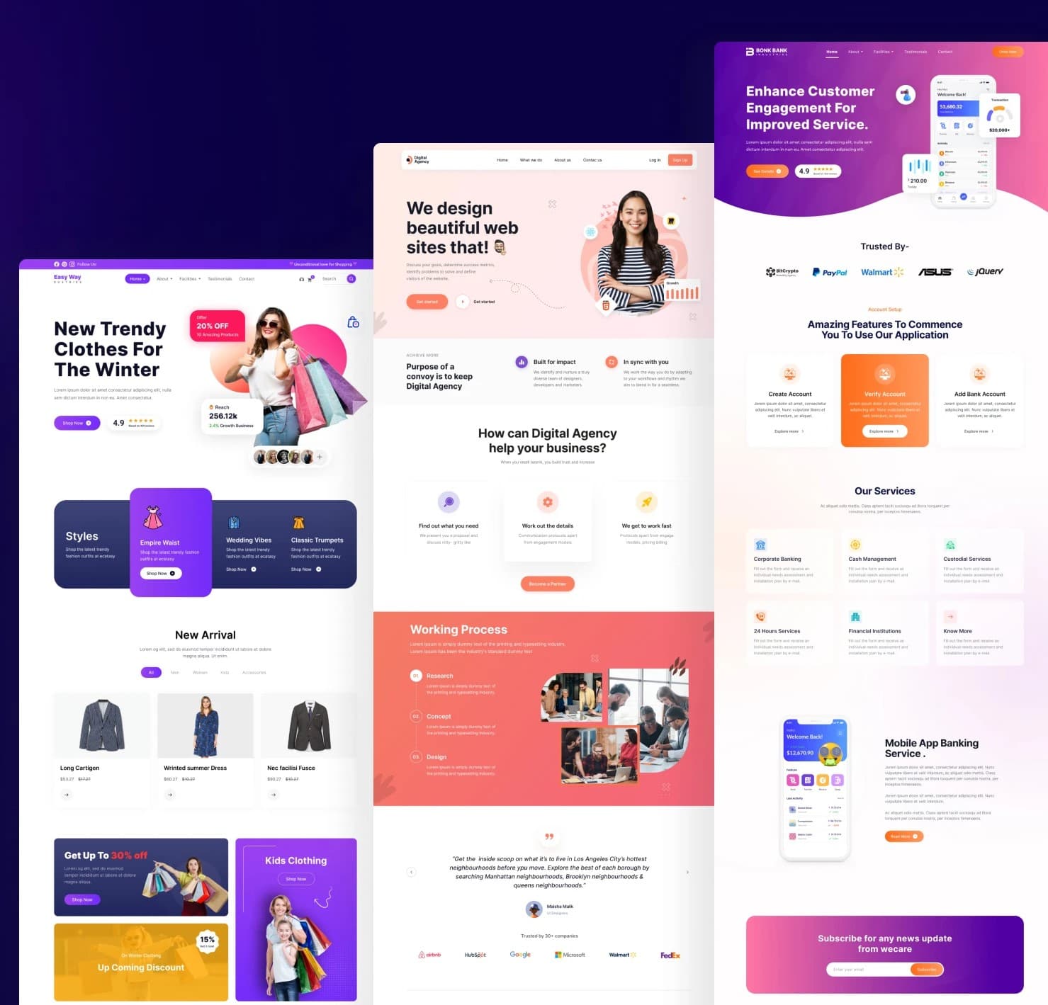 Multi-purpose Website Templates